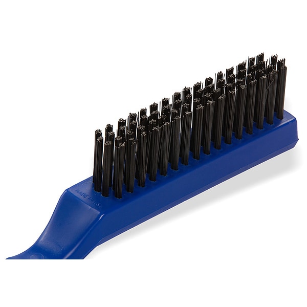 Carlisle Foodservice Scratch Brush, 11 1/2 in L, Plastic Handle - 4067000