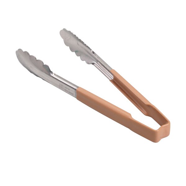 Edlund Tongs, Scallop, 9.5, Tan Hdl For - Part No 31016 - 31016