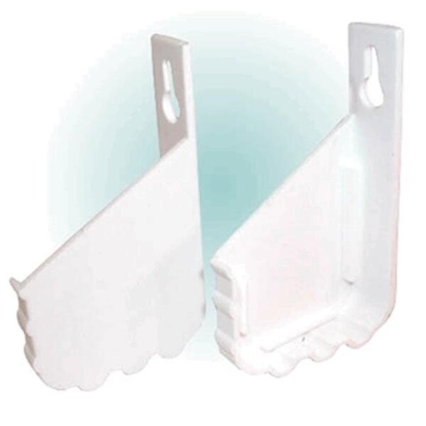 Kv KV FEXSF HWH Plastic Tray End Caps in White - FEXSF HWH