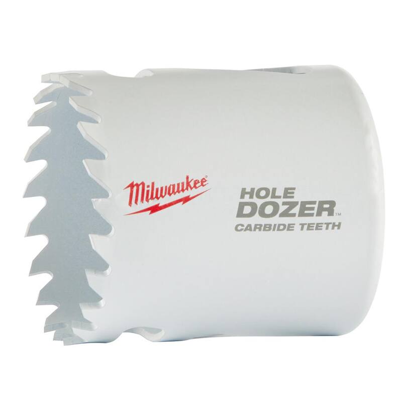 Set de sierras perforadoras de carburo Hole Dozer de Milwaukee con set de brocas de titanio SHOCKWAVE IMPACT DUTY (35 piezas) - 49-22-3090-48-89-4631