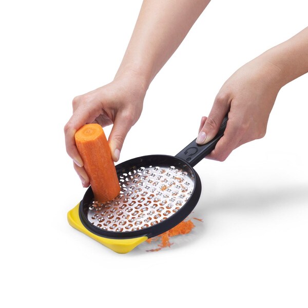Dreamfarm Dreamfarm Yellow Polypropylene/Stainless Steel Ograte - DFOG3369