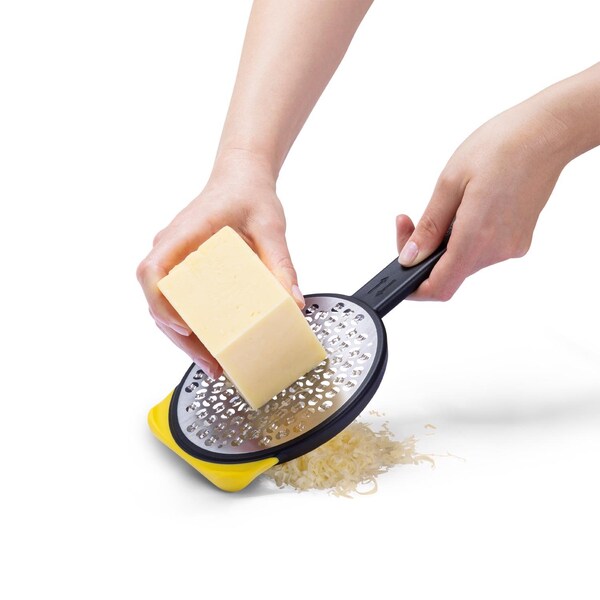 Dreamfarm Dreamfarm Yellow Polypropylene/Stainless Steel Ograte - DFOG3369