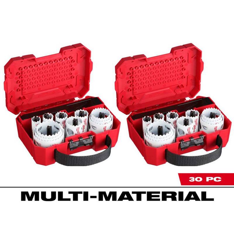 Set de sierra perforadora bimetálica para propósitos generales Hole Dozer de Milwaukee (30 piezas) - 49-22-4175
