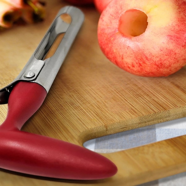 1947Kitchen Stainless Steel Apple and Fruit Corer Remover - TI-DANAC-RED