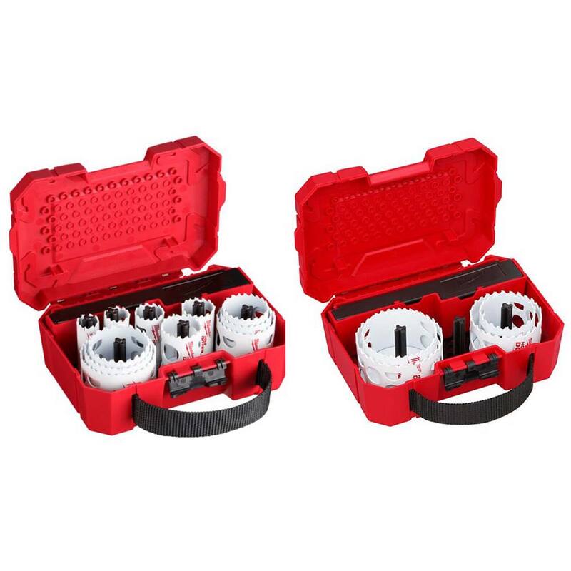 Juego de sierra perforadora bimetálica de propósito general Milwaukee Hole Dozer (22 piezas) - 49-22-4175-49-22-4038