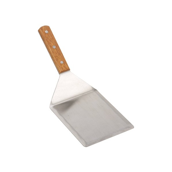 Browne Foodservice Turner , 5"X6"Blade, Ss/Wood, Hd - 56