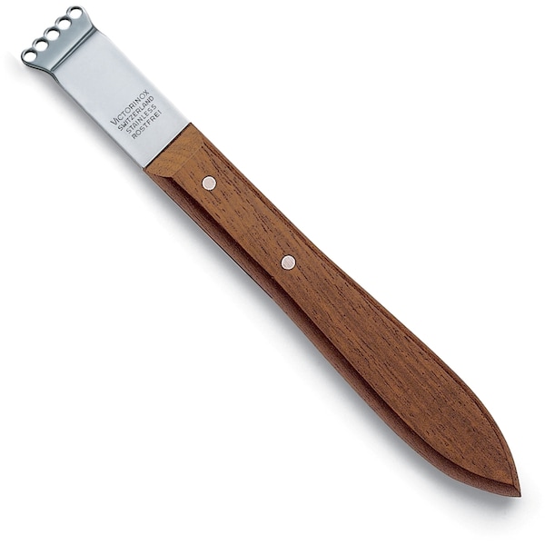 Swiss Army Brands 2023 Victorinox Kitchen Lemon Zester, Wood Handle  Specialty Knives & Tools - VIC-5.3500