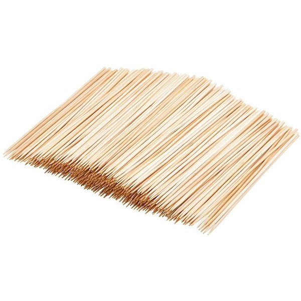Blue Donuts Barbecue Accessories, Barbecue Skewers, Bamboo, 500 Pieces, 8 Inches - BD3688920