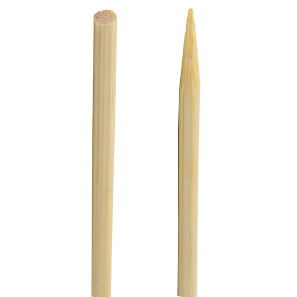 Blue Donuts Barbecue Accessories, Barbecue Skewers, Bamboo, 500 Pieces, 8 Inches - BD3688920