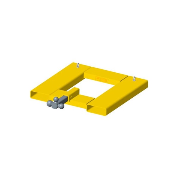 Machining & Welding By Olsen M&W Trailer Spotter with 3-Way Ball for 30"L Forks - 600 Lb. Capacity - 23332