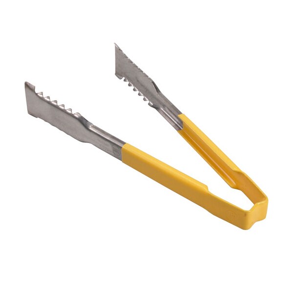 Vollrath Tongs, Versagrip , 9.5", Ylw Hdl - 4790950