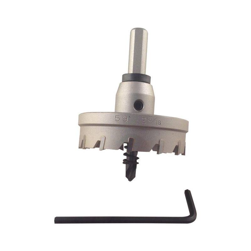 Cortador de agujeros de carburo de tungsteno estándar de 2-5/16 pulgadas - 3192