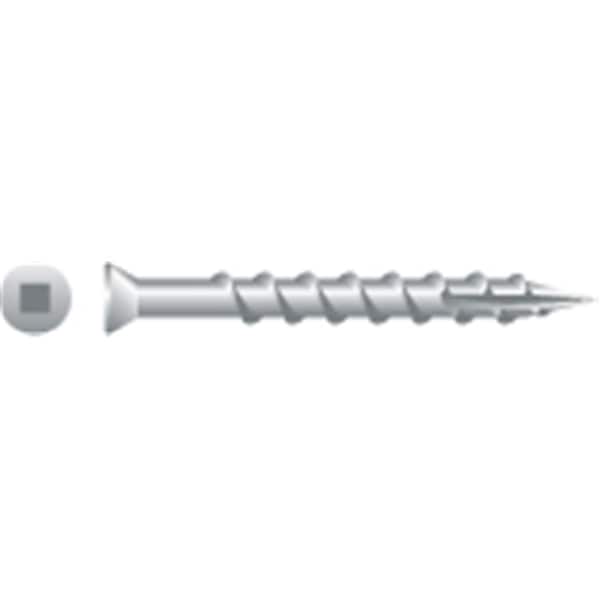 Strong-Point Strong-Point X1TSS 7 x 1.62 in. 305 Stainless Steel Star Drive Trim Head Screws Coarse Thread  Box of 5 000 - X1TSS