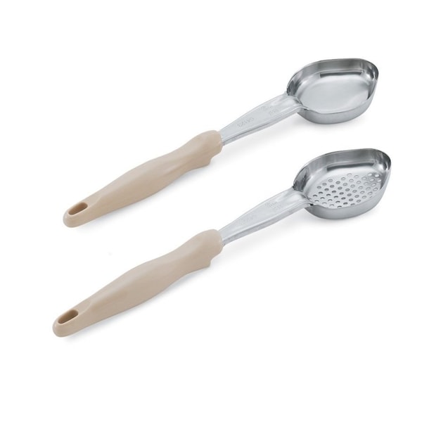 Vollrath Vollrath 3 oz. Oval Ivory Handle Spoodle - 6412335
