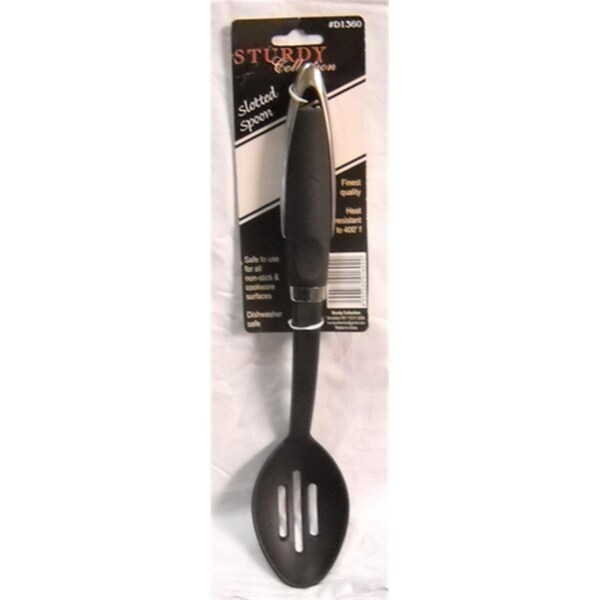 Ybm Home YBH Home  Slotted Spoon9 Inch Nylon - D1360