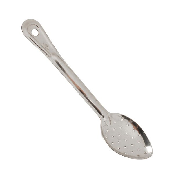 Browne Foodservice Spoon, Perforated , 11"L, S/S - 2752