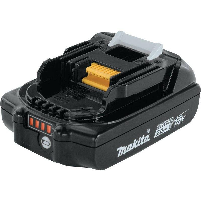Paquete de baterías compactas de ion de litio 18V LXT 2.0Ah con medidor de combustible (paquete de 2) - BL1820B-2