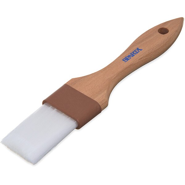 Sparta Pastry Brush, 8 1/4 in L, Wood Handle - 4039600