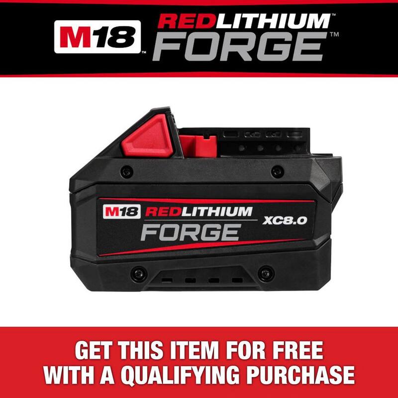 Batería Milwaukee M18 18V de Iones de Litio REDLITHIUM FORGE XC 8.0 Ah - 48-11-1881
