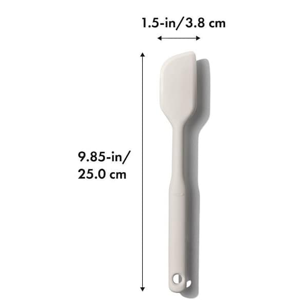 Oxo International Good Grips Small Spatula, 9.85 in OAL, Silicone Blade, Oat - 11279600