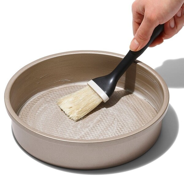 Oxo International Good Grips Pastry Brush, Comfort Grip, Non-Slip Grip Handle, Plastic, Black - 11295300