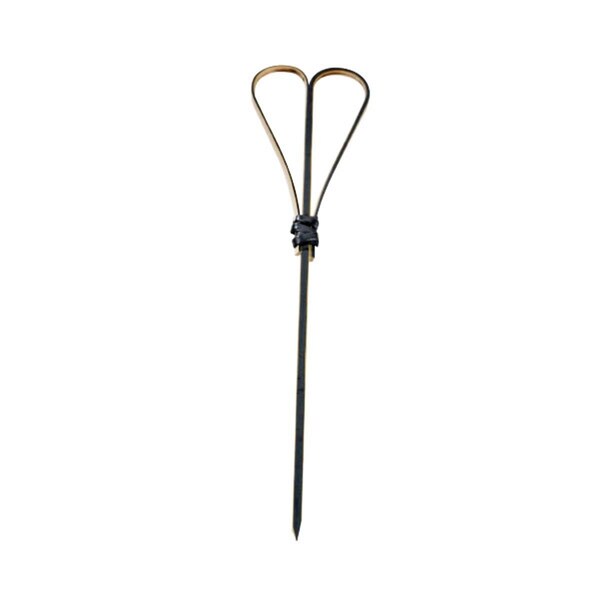 Omg 5.91 In. Fotsy Black Bamboo Skewer With Looped Heart Design, 2000PK - OM447812