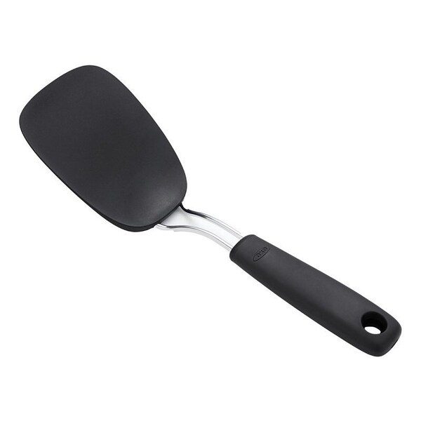 Good Grips Flexible Turner, 3 in W Blade, Nylon Blade, Black - 65191