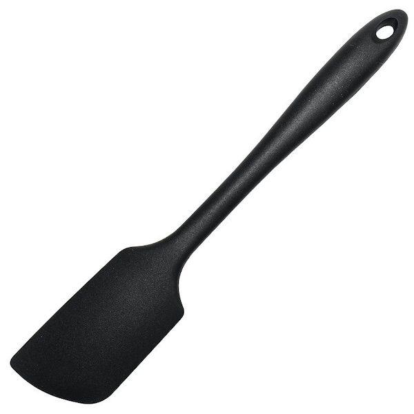 Chef Craft Premium Series Spatula, 11 in OAL, Silicone Blade, Black - 13665