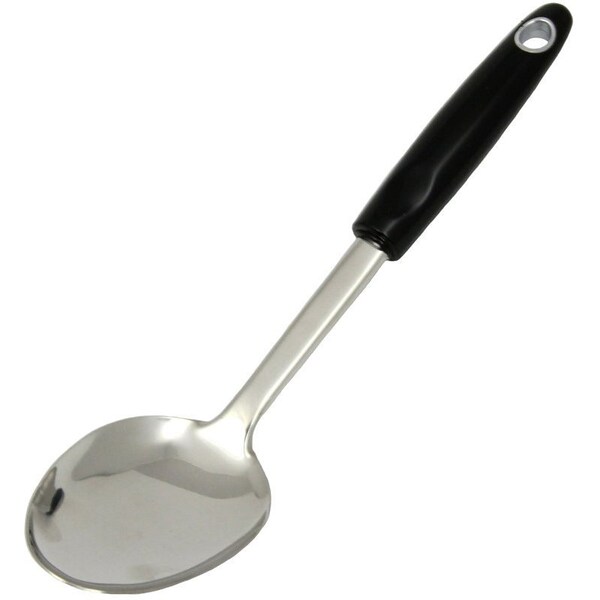 Chef Craft Select Series Basting Spoon, 12 in OAL, Stainless Steel - 12530