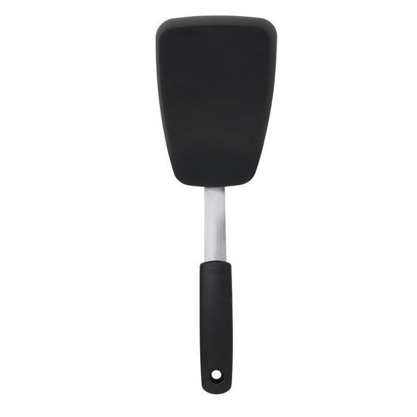 Good Grips Flexible Turner, 3-1/4 in W Blade, Silicone Blade - 1071534