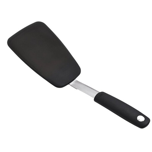 Good Grips Flexible Turner, 3-1/4 in W Blade, Silicone Blade - 1071534