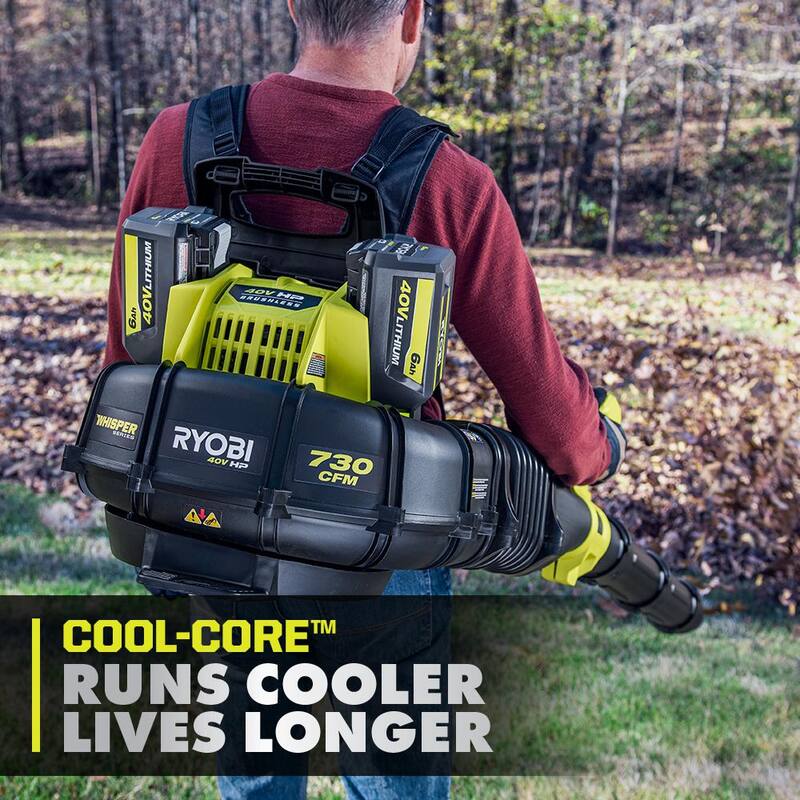 Batería de alta capacidad de iones de litio de 40V 6.0 Ah de RYOBI - OP4060A1