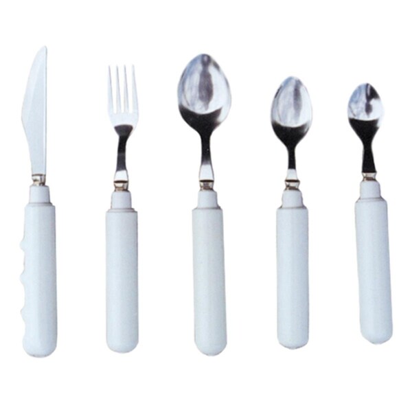 Fabrication Enterprises 3 oz Utensil, Comfort Grip - Fork - 61-0041