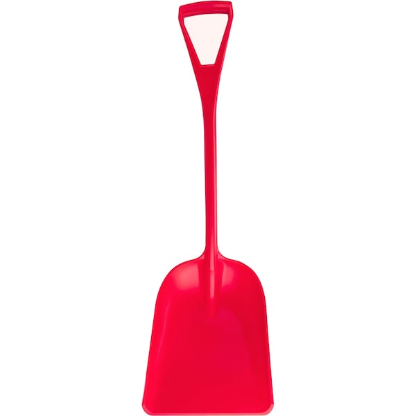 Carlisle Foodservice Sparta Sanitary Shovel 13.75"x16.5", Red - 41077EC05