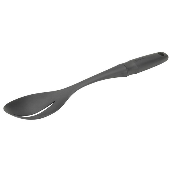 Goodcook Spoon, 14 in OAL, Nylon, Black - 20302