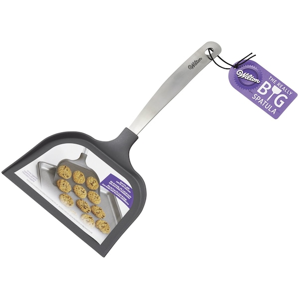 Wilton Wilton Gray/Silver Metal/Plastic The Really Big Spatula - 191007558