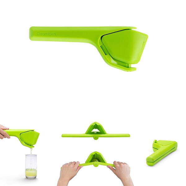 Dreamfarm Dreamfarm Green Polypropylene/Stainless Steel Fluicer - DFFU3468