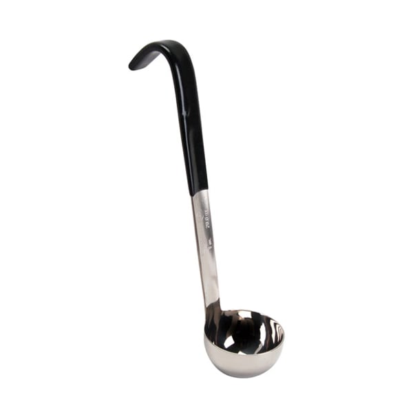 Vollrath Ladle , 1 Oz, S/S, Black, 6"Hdl - 4970120