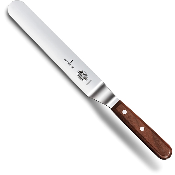 Swiss Army Brands 2023 Victorinox 40397 Kitchen Wood Spatulas, 10In Flexible, Offset Blade With Peggable Sheath - VIC-5.2700.25