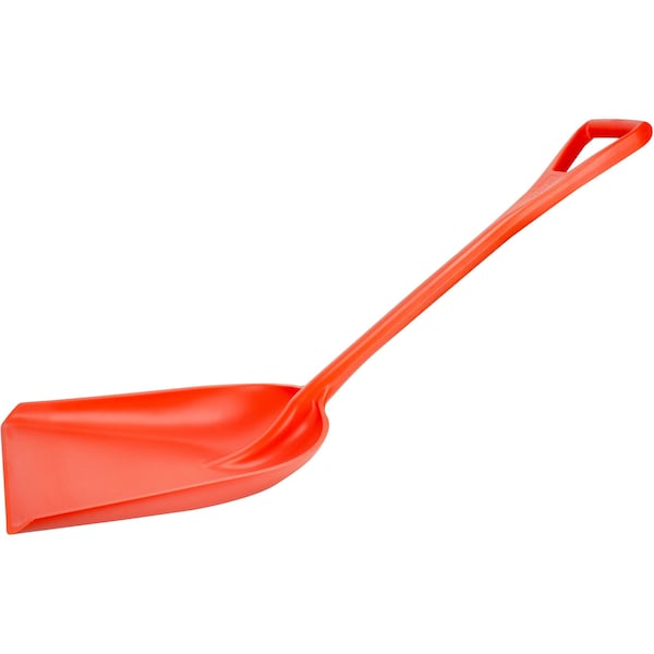 Carlisle Foodservice Sparta Sanitary Shovel 13.75"x16.5", Orng - 41077EC24