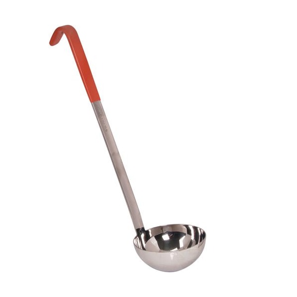 Vollrath/Idea-Medalie LADLE, 8 OZ, S/S, ORANGE, 13"HDL for Vollrath/Idea-Medalie - 4980865