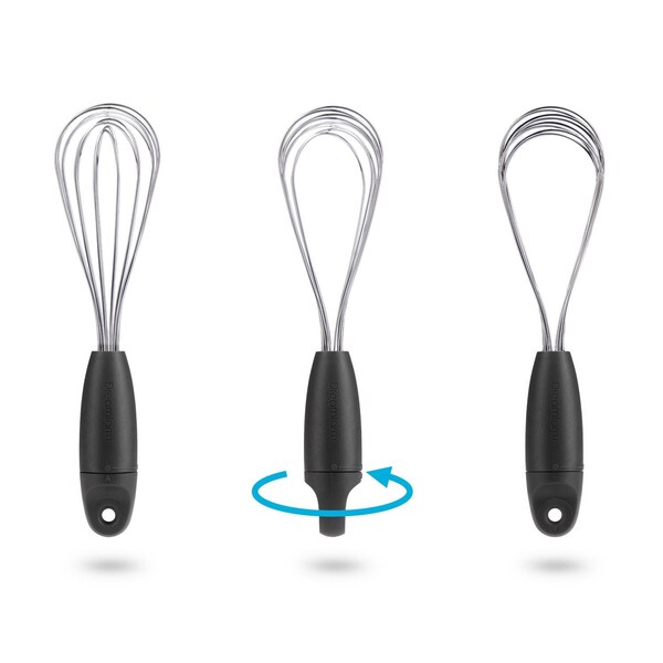 Dreamfarm Dreamfarm Black/Silver Polypropylene/Stainless Steel Mini Flisk - DFFK5813