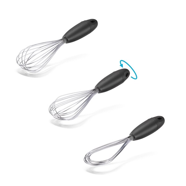 Dreamfarm Dreamfarm Black/Silver Polypropylene/Stainless Steel Mini Flisk - DFFK5813
