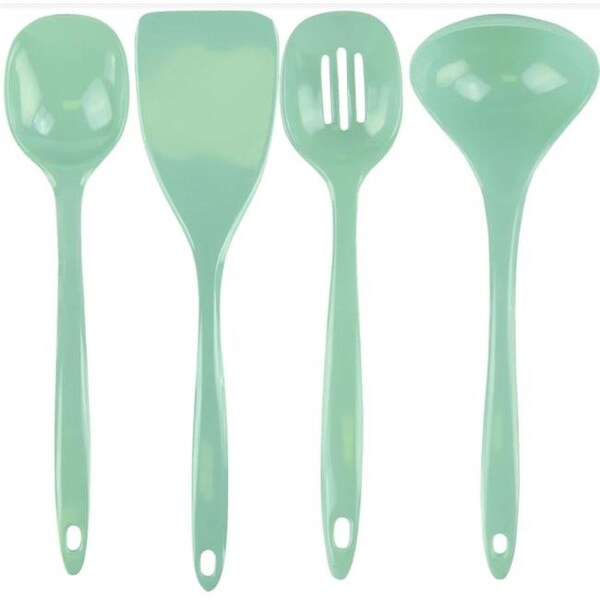 Reston Lloyd Reston Lloyd 81902 4pc Melamine Utensil Set  Seafoam - 81902