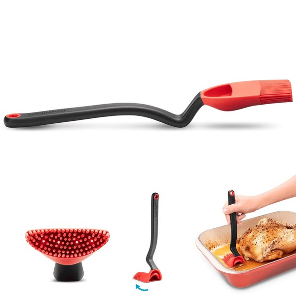 Dreamfarm Dreamfarm Black/Red Nylon/Silicone Brizzle - DFBR4120