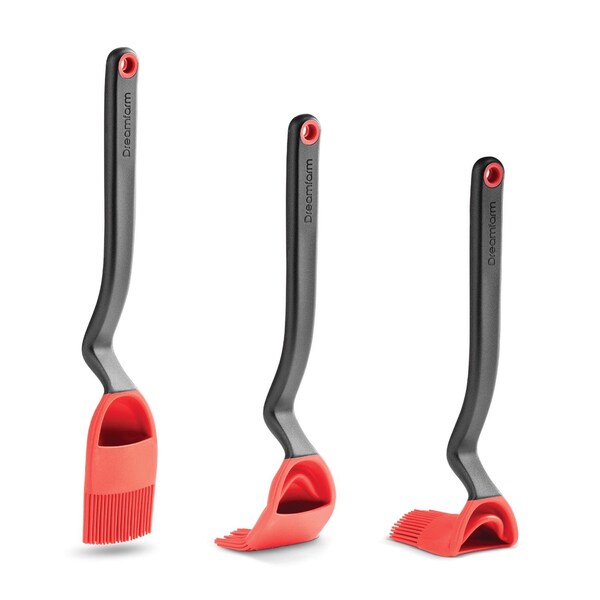 Dreamfarm Dreamfarm Black/Red Nylon/Silicone Brizzle - DFBR4120