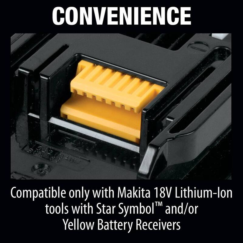 Batería de ion litio Makita de 18 voltios y 4.0Ah LXT, paquete de 3 unidades - BL1840B-3