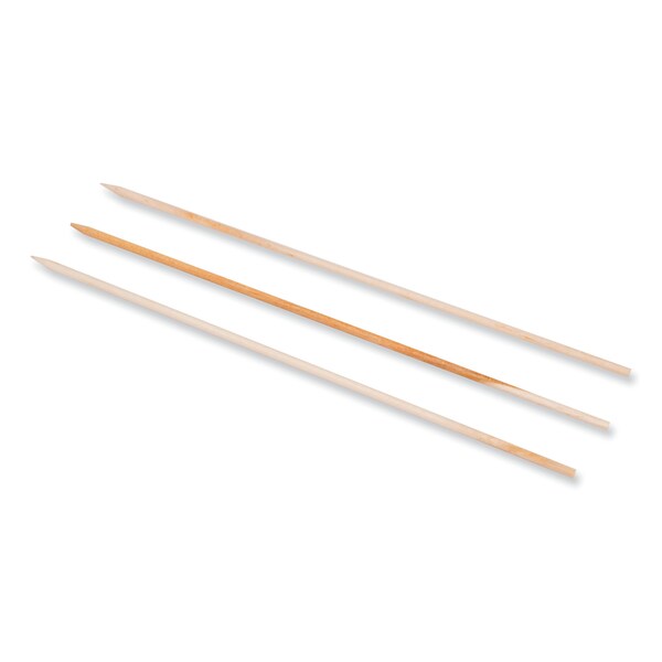 Amercareroyal Wooden Skewers, 10 in., Natural, 3000PK - R818