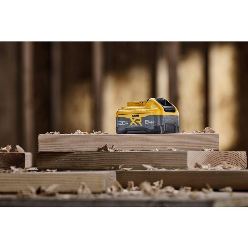 Paquete de batería DEWALT 20-Volt MAX XR de iones de litio de 8.0 Ah - DCB2108