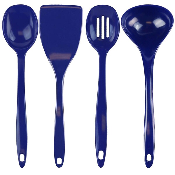 Reston Lloyd Reston Lloyd 81705 4pc Melamine Utensil Set  Indigo - 81705